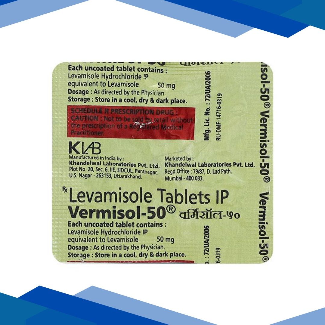 Vermisol 50mg Tablet
