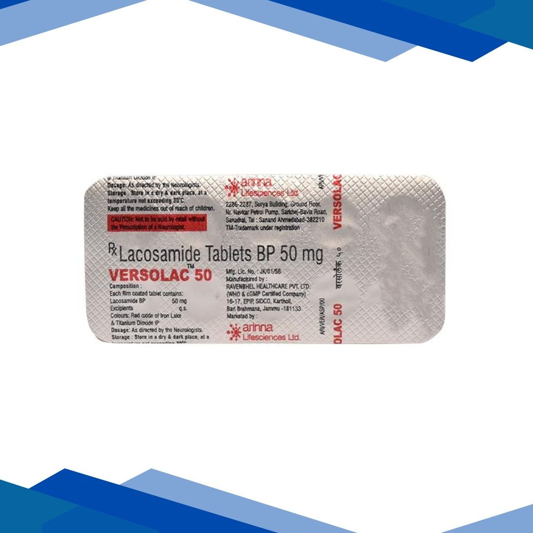 VERSOLAC 50 Tablet 10’s
