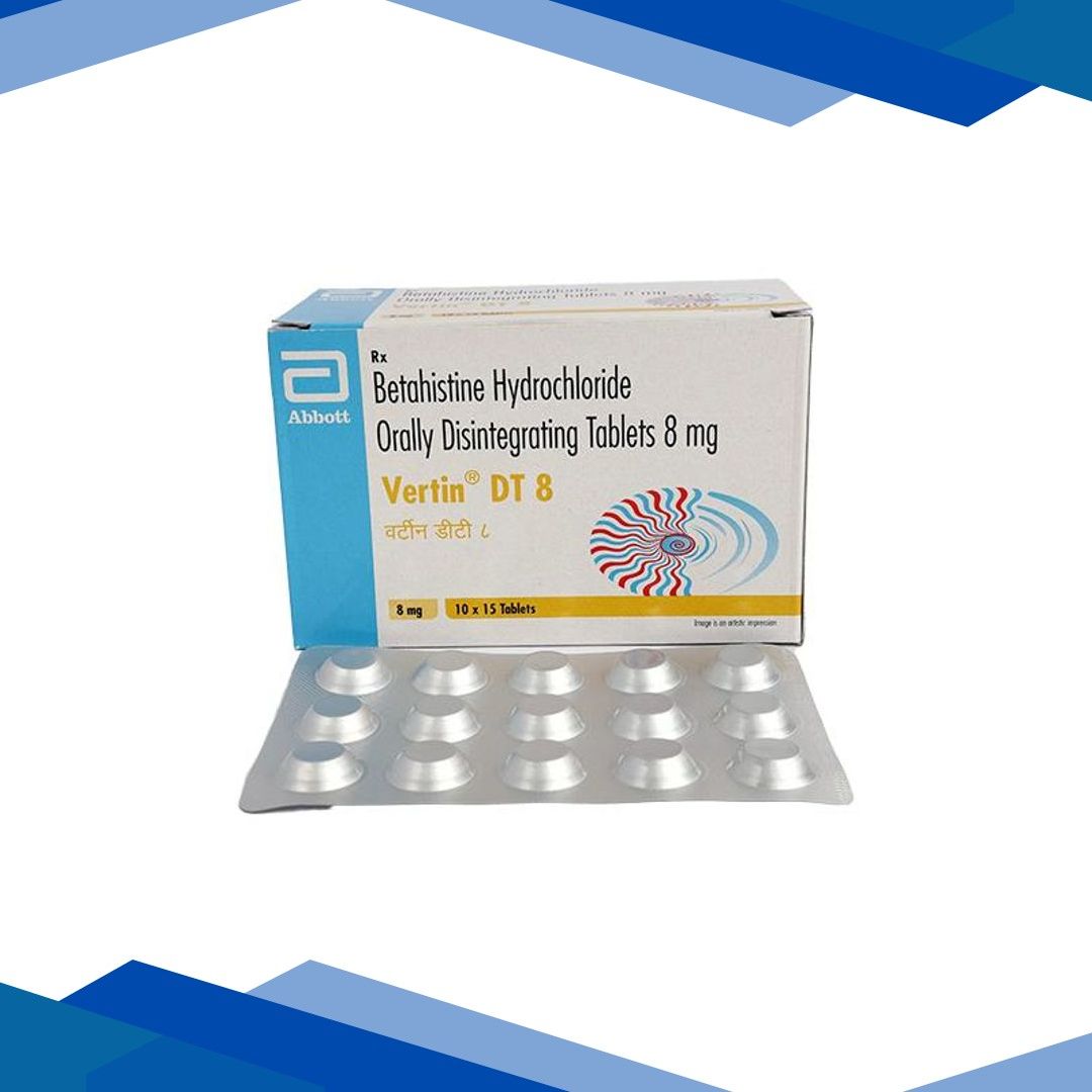 VERTIN DT 8 Tablet 15’s