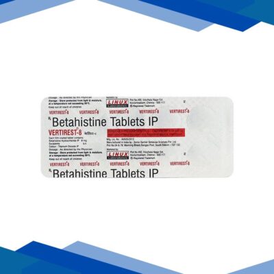Vertirest 8mg Tablet 10’S