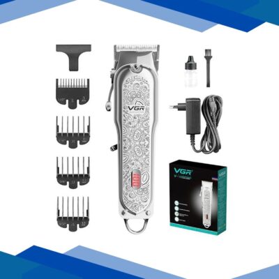 VGR PRO Skin Friendly V116 Pro Trimmer 75 min Runtime (White) 1’s