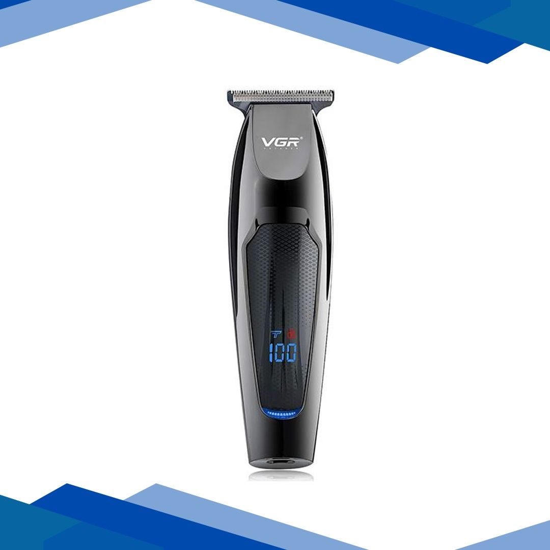 VGR V-070 Trimmer 120 min Runtime 5 Length Settings (Black) 1’s