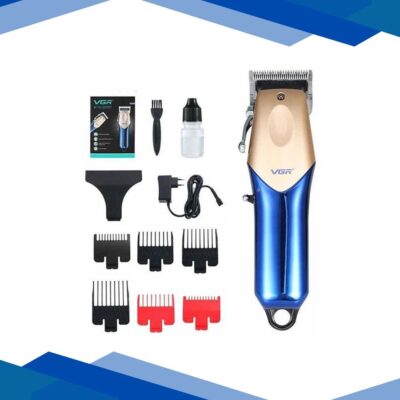 VGR V-162 Trimmer 150 min Runtime 7 Length Settings (Blue) 1’s