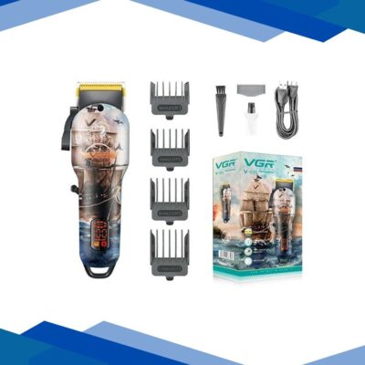 VGR V-689 Trimmer 180 min Runtime 4 Length Settings (Multicolor) 1’s
