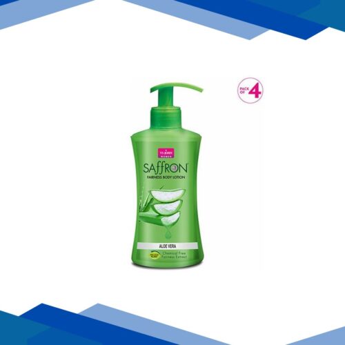 Vi-John Saffron Fairness Body Lotion – Aloevera – Pack of 4 x 250 ml