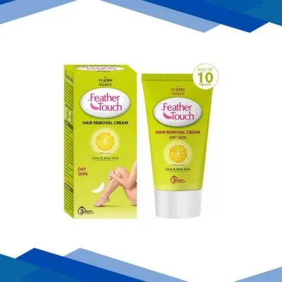 Vi-John Women Feather Touch Hair Removal Cream – Haldi & Chandan 40 gm