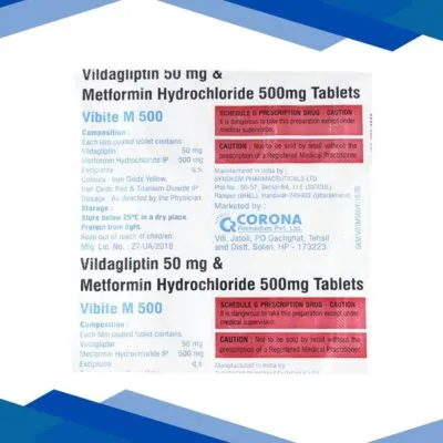 VIBITE M 500mg Tablet 15’s