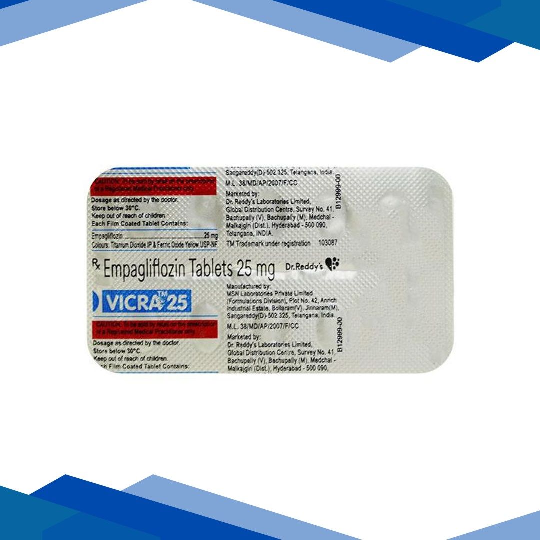 VICRA 25 Tablet 10’s