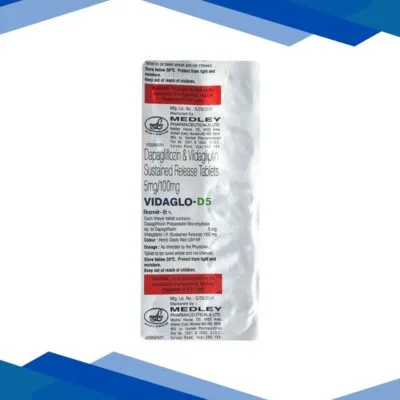VIDAGLO D 5 Tablet 10’s