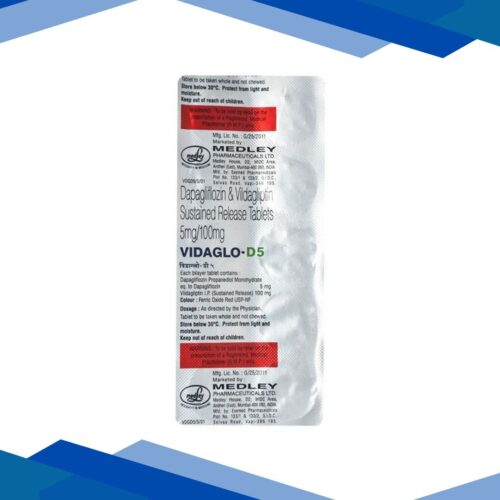 VIDAGLO D 5 Tablet 10’s