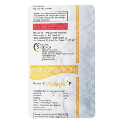 VIGANAC P Tablet 10’s