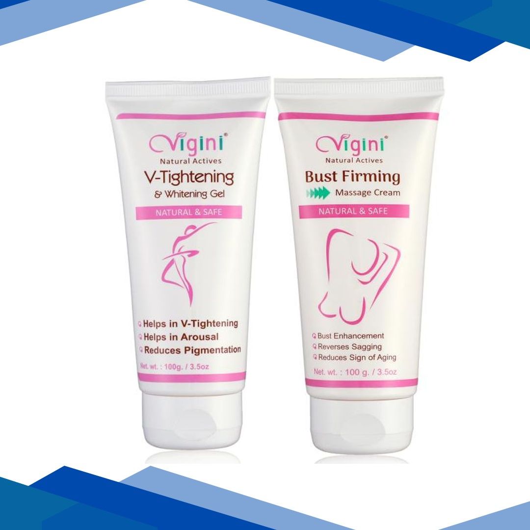 Vigini V-Tightening Gel 100ml + Bust Firming Massage Cream 100 ml