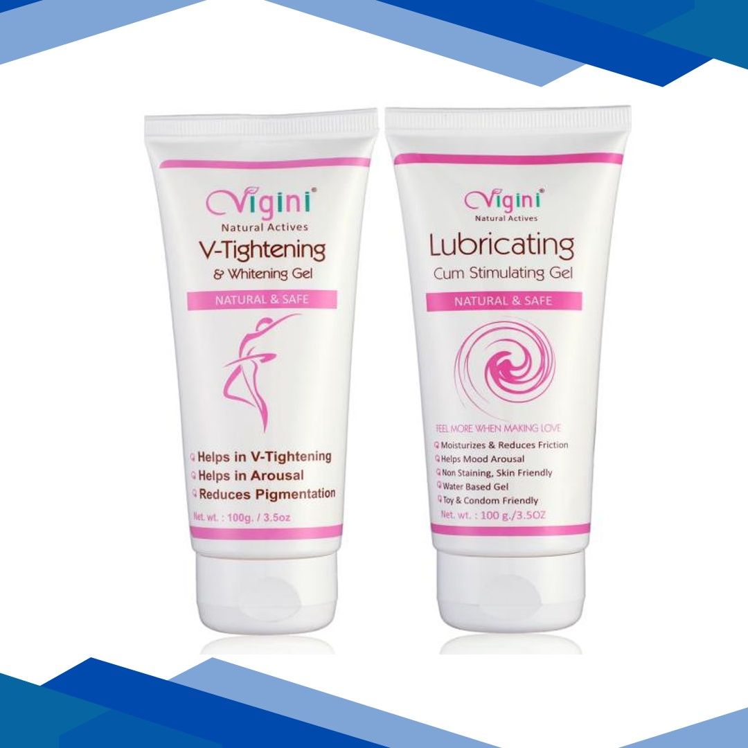 Vigini V-Tightening Gel 100ml + Lubricating Stimulation Gel 100 ml