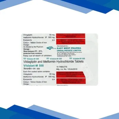 VILDABET M 500 Tablet 15’s