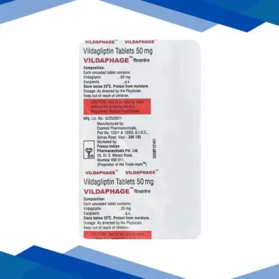 VILDAPHAGE 50mg Tablet 15’s