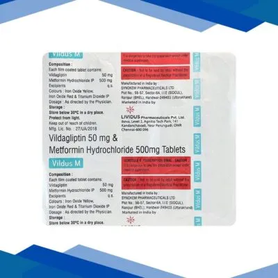 VILDUS M 500mg Tablet 15’s