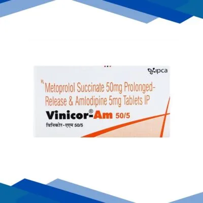 Vinicor AM 50/5mg Tablet 10’S