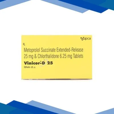 Vinicor D 25mg Tablet 10’S