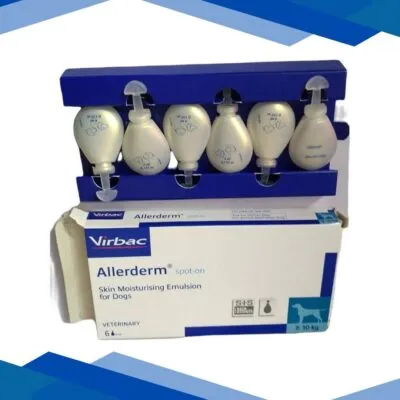 Virbac Allerderm spot on Dog Emulsion Pack of 6 x 4 ml