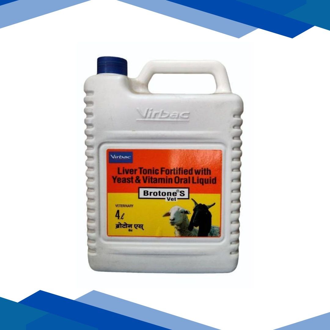 Virbac Brotone S Vet Liquid 4 L