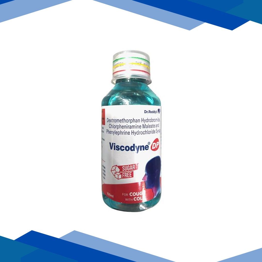 VISCODYNE DP SUGAR FREE Syrup 100ml