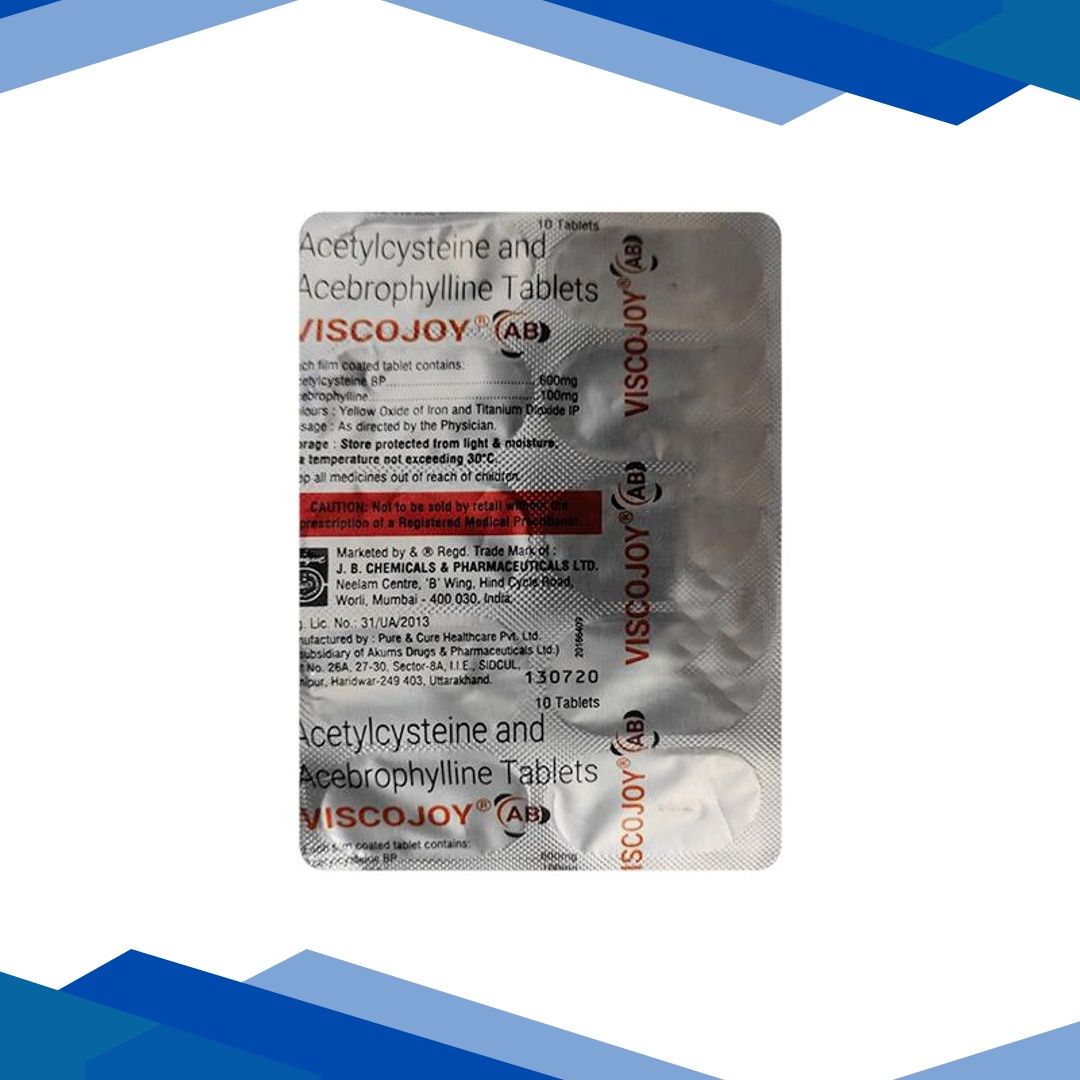 VISCOJOY AB 600/100 Tablet 10’s