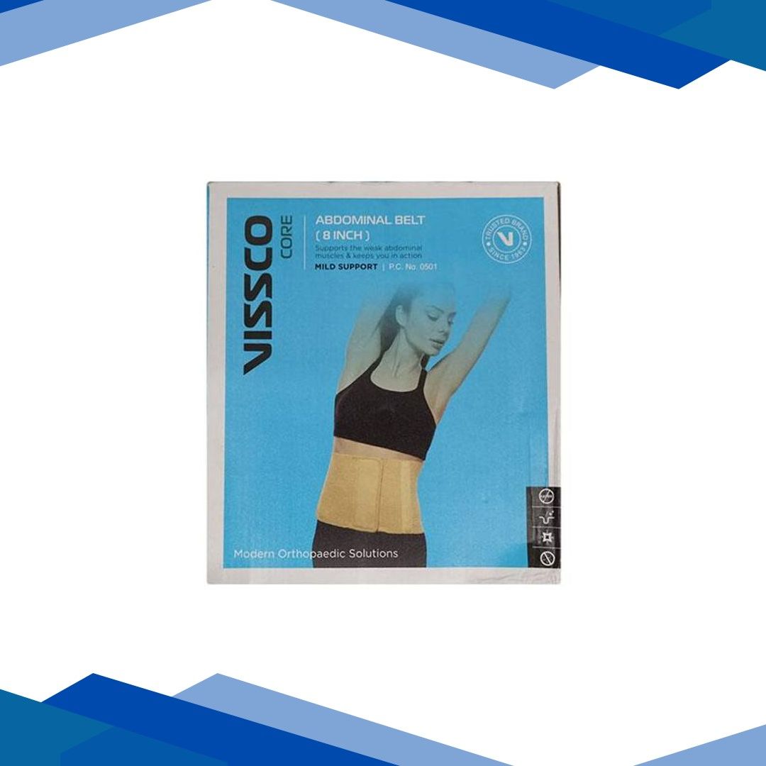 Vissco Abdominal Belts 8 Inches (S) (0501)