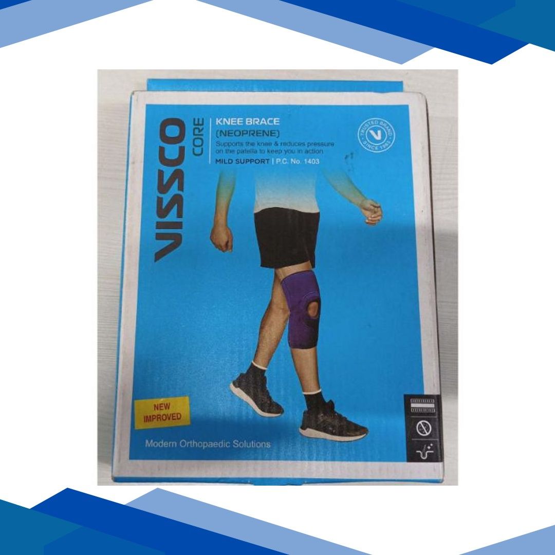 Vissco Core Knee Brace (Neoprene) Mild Support (M) 1’s