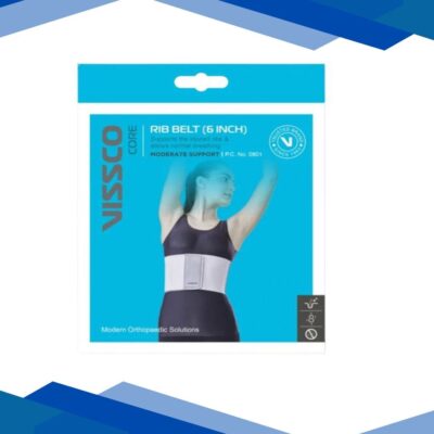 Vissco Core Rib Belt Moderate Support (6 Inch) (0801) (SPL)