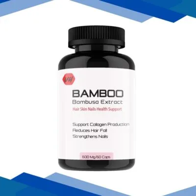 Vitaminhaat Bamboo Bambusa Extract For Hair Skin Nails Health Support Capsules 60’s