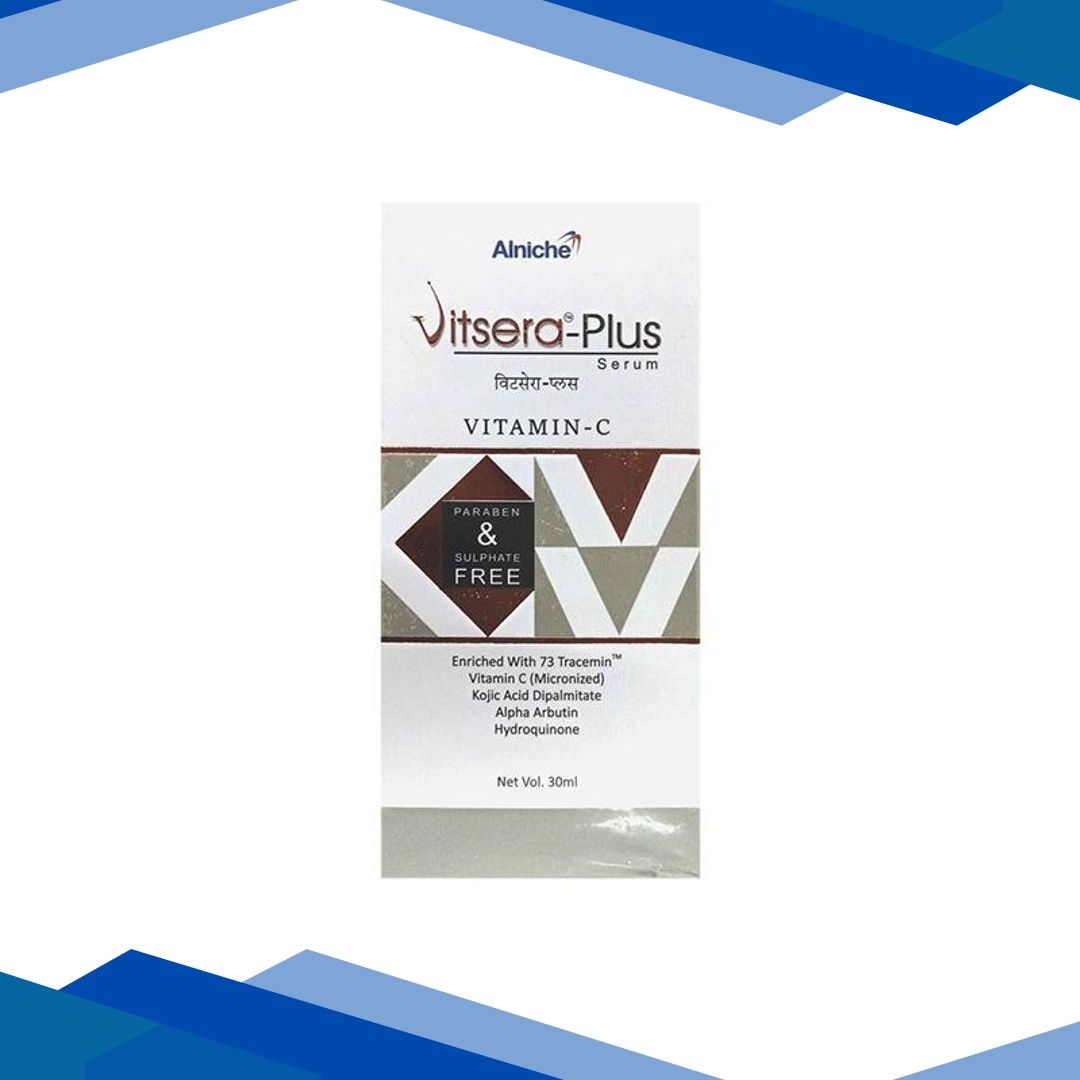 VITSERA PLUS VITAMIN C PARABEN & SULPHATE FREE Serum 30ml