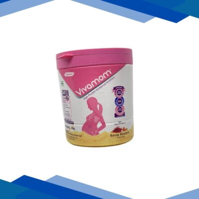 Vivamom High Protein Maternal Nutrition Supplement Powder Jar – Kesar Badam Flavour 250 g