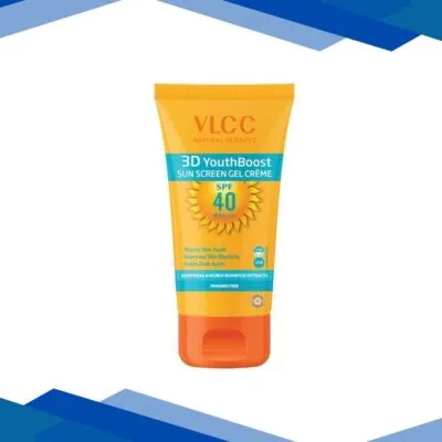 VLCC 3D Youth Boost SPF 40 PA+++ Sunscreen Gel Creme 125gm