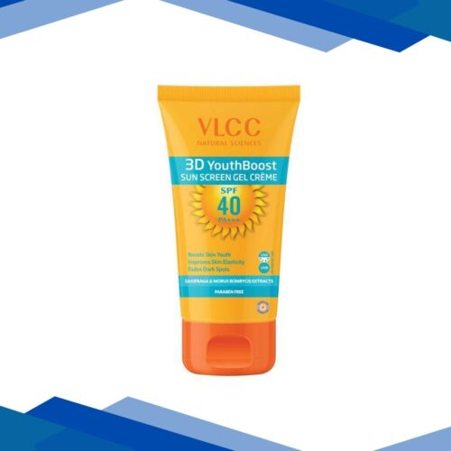 VLCC 3D Youth Boost SPF 40 PA+++ Sunscreen Gel Creme 125gm