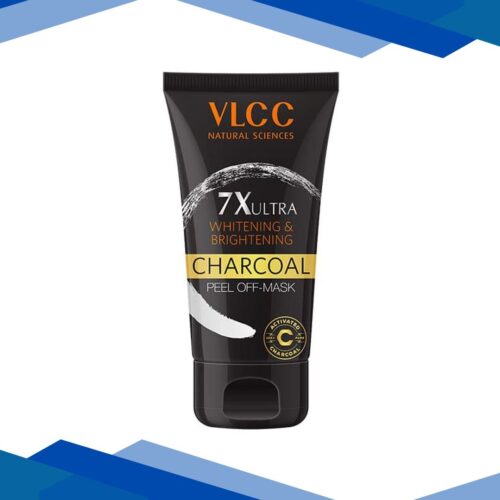 Vlcc 7X Ultra Whitening & Brightening Charcoal Peel Off Mask 100 Gm