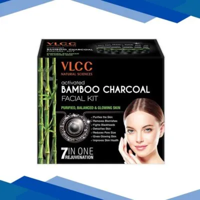 VLCC Activated Bamboo Charcoal Facial Kit 7 in One Rejuvenation 60gm
