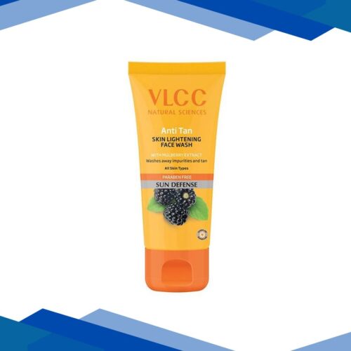 VLCC Anti Tan Skin Lightening Face Wash with Mulberry Extract 150gm each 2’s