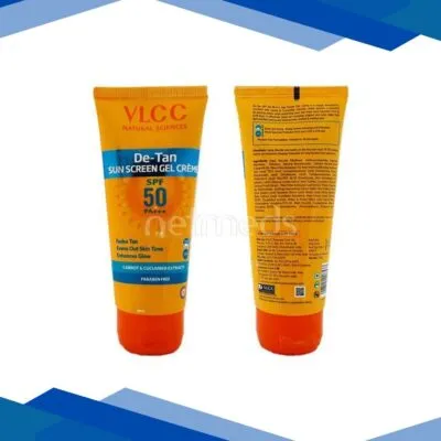 VLCC De-Tan SPF 50 PA+++ Sun Screen Gel Creme 125gm