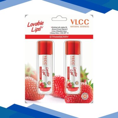 VLCC Lovable Lip Balm Strawberry 4.5 gm