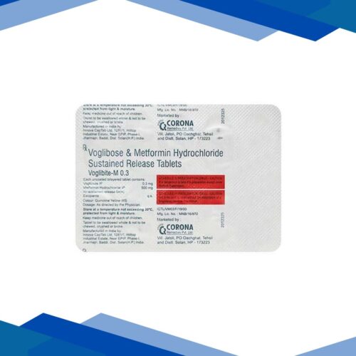 Voglibite M 0.3mg Tablet 10’S