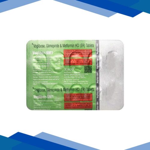 VOGLIBOZ GM 1mg Tablet 10’s