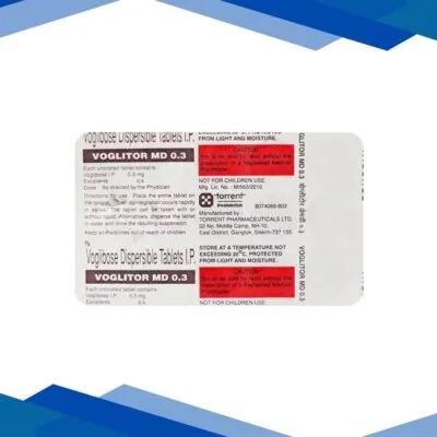 VOGLITOR MD 0.3mg Tablet 15’s