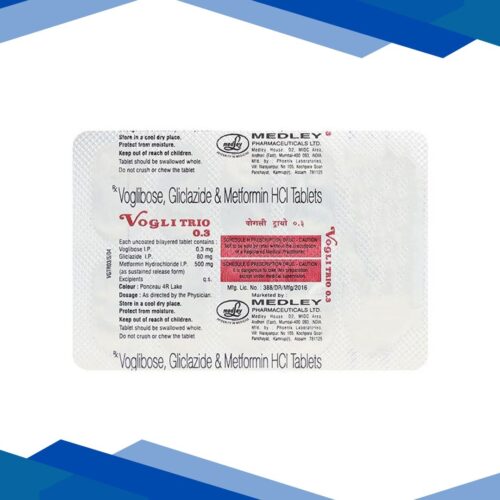 Voglitrio 0.3mg Tablet 10’S