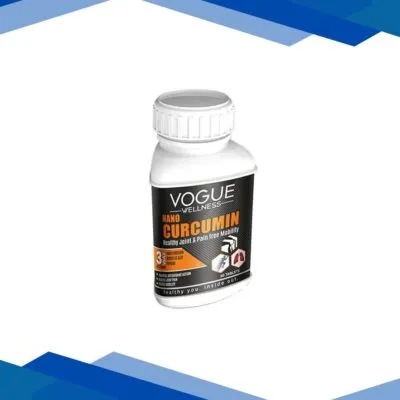 Vogue Wellness Nano Curcumin Tablet 60’s