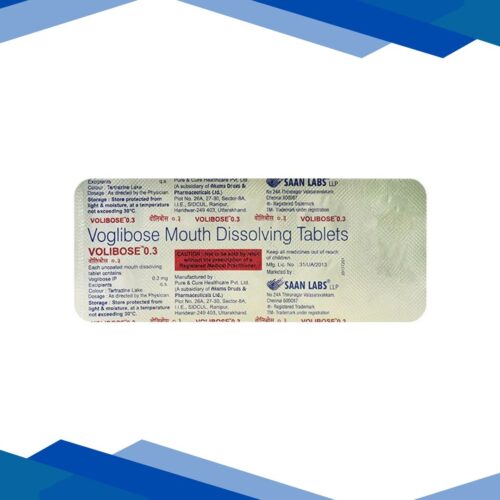 VOLIBOSE 0.3mg Tablet 10’s