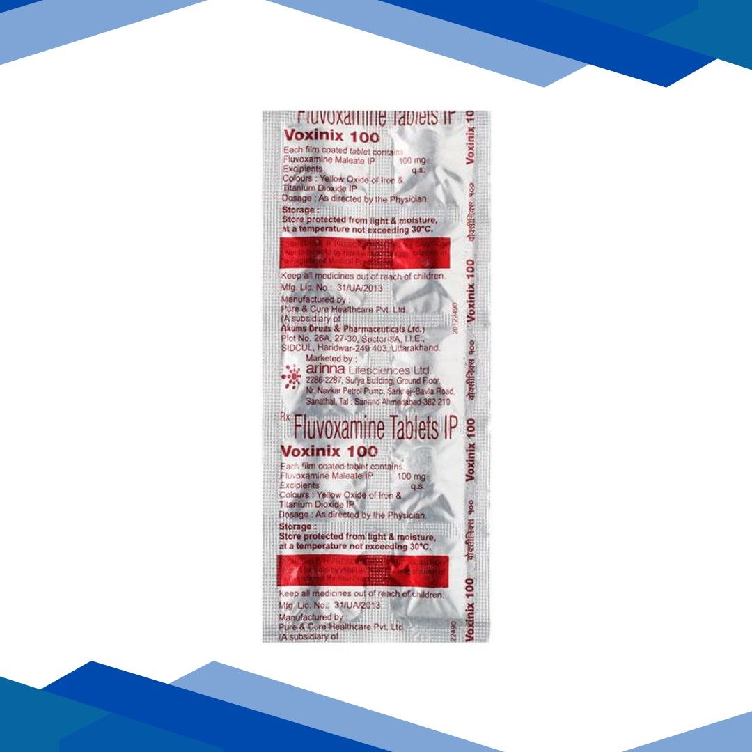 Voxinix 100mg Tablet 10’S