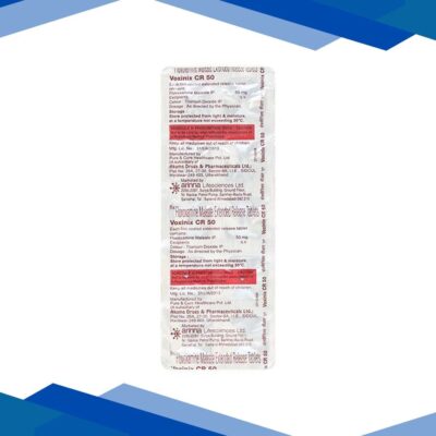 Voxinix CR 50mg Tablet 10’S