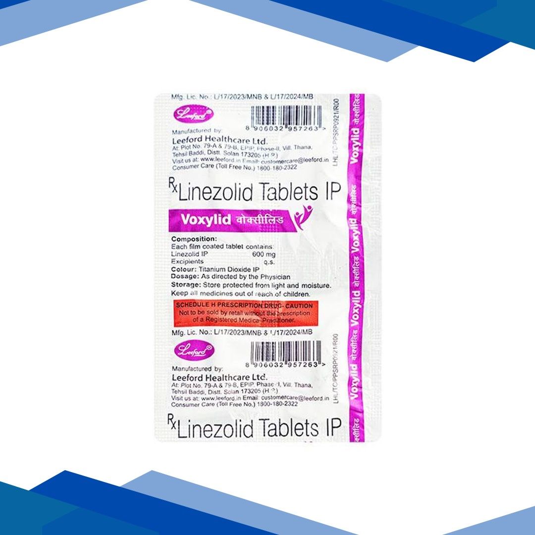 Voxylid 600mg Tablet 4’S