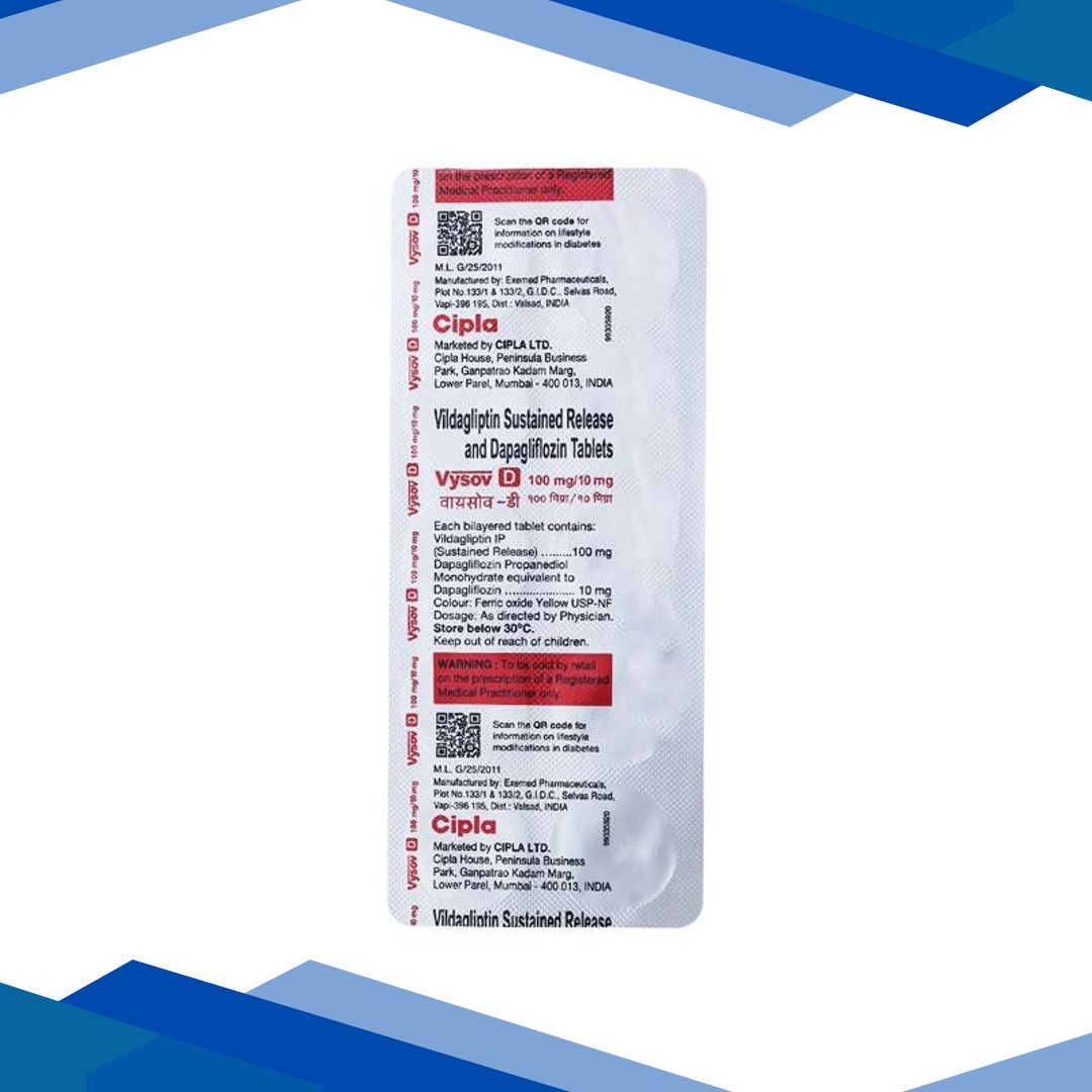 VYSOV D 100/10 Tablet 10’s