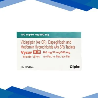 VYSOV DM 100/10/500mg Tablet 10’s